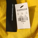 EXPRESS  yellow/gold off the shoulder romper Photo 5