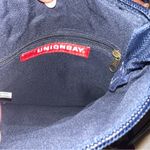 Unionbay Red and Green Crossbody Bag with Striking Stripes Photo 5