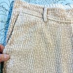 MOMONI Vischio Italian Luxe Woven Beige Loungewear Ankle Crop Trousers 42/12🧡 Photo 3