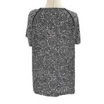 Loft  Black & White Short Sleeve Women's Top Size Small | 47-11 Photo 1