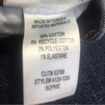 AGOLDE AGOLDIE SOPHIE HIGH RISE SKINNY CROP Size 25 Dark Wash Photo 11