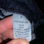 American Eagle cutoff cuffed size 8 denim normcore shorts Blue Photo 1