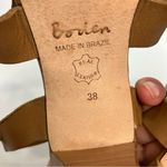 Boden tan brown‎ leather strappy heeled sandals women’s size 38 7.5 Brown Photo 7