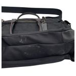 Coach Women’s Black Nylon Crossbody Bag With Leather Trim & Adjustable Strap Photo 4