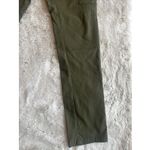 prAna  Women's Cargo Pants Olive Green Slim Fit Utility Outdoor‎ Hiking Size 6 Photo 2