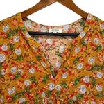 Umgee Boho Floral Roses Babydoll Top Photo 2