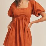 Mabel MABLE OAKLEIGH PUFF SLEEVE MINI DRESS SZ LARGE Photo 7