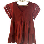 Torrid Y2K Top 3X Rust Burnt Sienna Photo 0