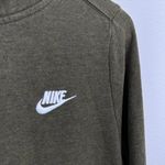 Nike Women's Size Large Forest Green Funnel Hoodie Pullover Sweatshirt Casual Photo 6