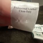 Coldwater Creek Suede Leather Jacket Size 2X Eyelet Ruffle Neck Y2K Boho Green Photo 5