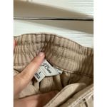 J.crew tie waist camp pant dark‎ beechwood size Large #BA291 Tan Photo 4