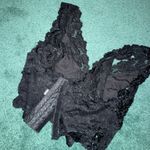 Bebe  black beaded n sequin bralette  Photo 1