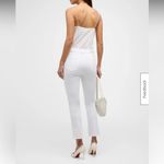 DL1961 Mara instasculpt straight legged  white cropped jeans Photo 11