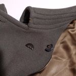 J.Crew Stadium Cloth Nello Gori Olive Green Double Breasted Pea Coat Size 4 Photo 5