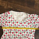 J.Crew  Tiered poplin puff-sleeve romantic cocktail midi dress XL Photo 4