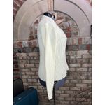 sweater cabled V neck cream baubles Size XL Photo 4