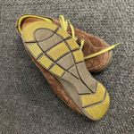 Dansko  Elise Brown Lime Green Comfort Sneakers 40 Suede Lace Tie Comfy Germany Photo 3