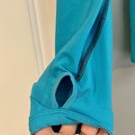 Nike Elements Turquoise Dri-Fit Running Long Sleeve Top Medium Photo 1