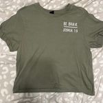 cropped graphic tee Green Size L Photo 1