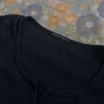 Brandy Melville Long Sleeve Navy Blue Photo 1