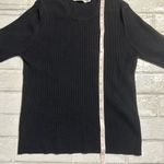ZARA  Black Ribbed Knit Top Photo 5