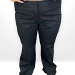 Magaschoni Collection Black Straight Leg Dress Pants Size 14 Photo 4