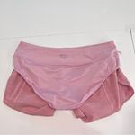 Athleta Run With It Textured 3.5" Shorts Space Dye Begonia Pink XL Photo 6