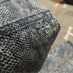 Tory Burch π Navy Boa Snakeskin Printed Jeans Photo 5