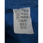 Gap Womens Long Sleeve 1/4 Zip Fleece Pullover Large ~ Blue Photo 6