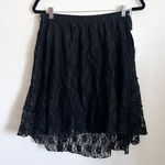 C&C California Vintage Lace Midi Skirt, Y2K,‎ Grunge, Goth, Alternative, Large Photo 0