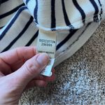 L.L. Bean quarter zip stripe classic top petite small White Size undefined Photo 4