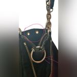 Michael Kors black leather shoulder bag. Photo 5