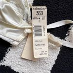 Valentino Garavani NWT Vintage Valentino Intimo White Satin Bra 36B Photo 6