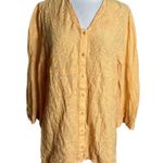 Anthropologie  forever that girl Easton Embroidered Tunic Blouse Sz 8 Photo 2