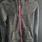 Superdry  zip up sweater hoodie coat pink accents size 2 Photo 0