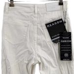 Reason Womens Chloe White Slim Jeans Size 5 New Photo 3