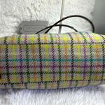 Coach  2010 Penelope Tattersall Plaid Wood Satchel F15456 Photo 2