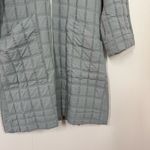The Seea Seafoam Quilted Pullover Coat Jacket Blue Photo 5