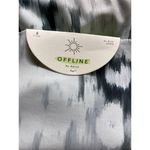 Aerie Offline by  S Long High Rise Crossover Leggings White Silver Marble NWT Photo 5
