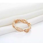 Chemistry Gold Science  DNA Ring Size 8 Photo 0