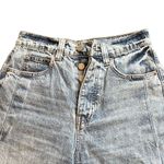 By Together  wide leg raw hem high rise jeans Photo 3