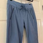 Athleta  Trekkie Jogger Cottage Blue Joggers Pants Size 8 Womens Ripstop Mid-Rise Photo 3