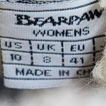 BEARPAW Emma Short 8" Hickory Brown Suede Sheepskin Pull On Boots Womens Size 10 Photo 2