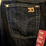 joe's jeans Joe's Muse Jeans Bootcut Cotton Low Rise Stitching Detail Dark Wash 24R NWT Photo 3