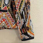 Trina Turk  Womens Silk Blazer Tribal Diamond Moderna Sz 10 Southwestern Boho EUC Photo 6
