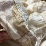 Dress Forum Aritzia  Neutral Tropical Print Collared Oversize Shirt Medium Photo 7