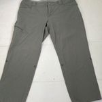Eastern Mountain Sports Green Grey Hiking Pants 12-S Photo 0