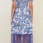 Rachel Parcell Puff Sleeve Lace Trim Midi Dress Photo 8