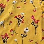 True Destiny  Yellow & Red Floral Top Large Photo 1