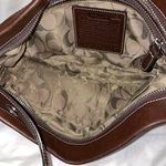 Coach Women’s C06D-1417 East West Legacy Shoulder Bag in Brown Natural Leather Photo 5